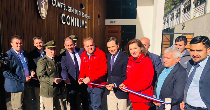 Cuerpo de Bomberos de Contulmo cuenta con nueva infraestructura y equipamiento 