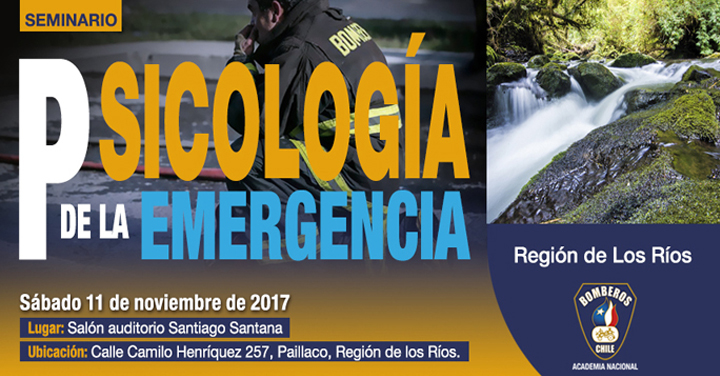 Participa en el Seminario Psicología de la Emergencia