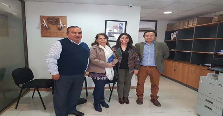 Bomberos de O´Higgins realizan reunión con funcionarios del Gobierno Regional