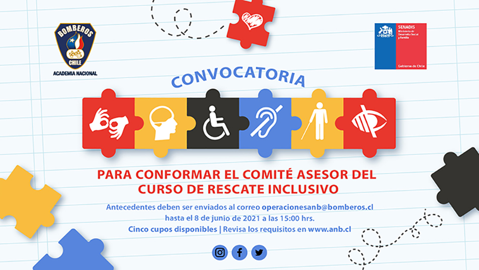 ANB lanzó convocatoria para conformar Comité Asesor del próximo curso de Rescate Inclusivo