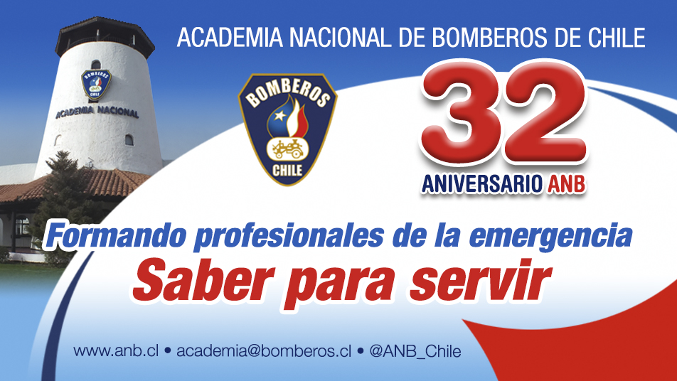 Aniversario N° 32 de la Academia Nacional de Bomberos de Chile