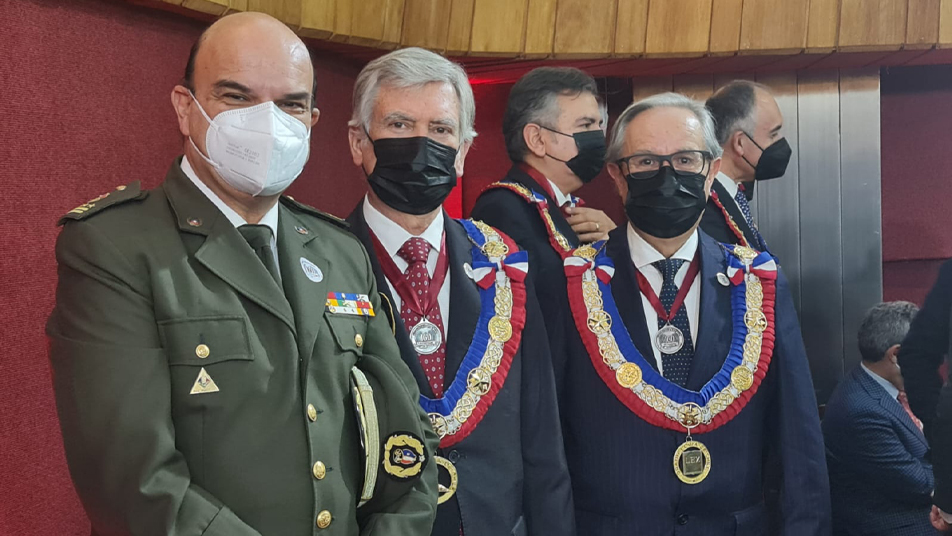 “Fueron precisamente masones los que muchas veces dieron origen a nuestras corporaciones”, Presidente Nacional en aniversario Gran Logia de Chile