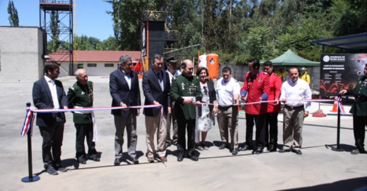 Bomberos de Rancagua inauguró Campo de Entrenamiento