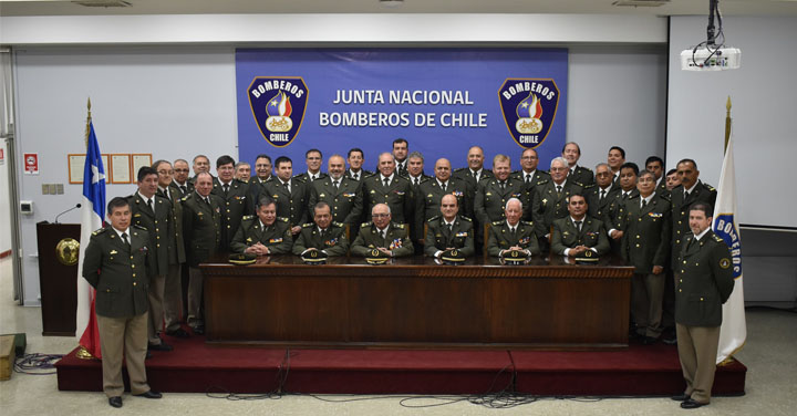 Autoridades bomberiles se reunieron para una nueva Asamblea Nacional