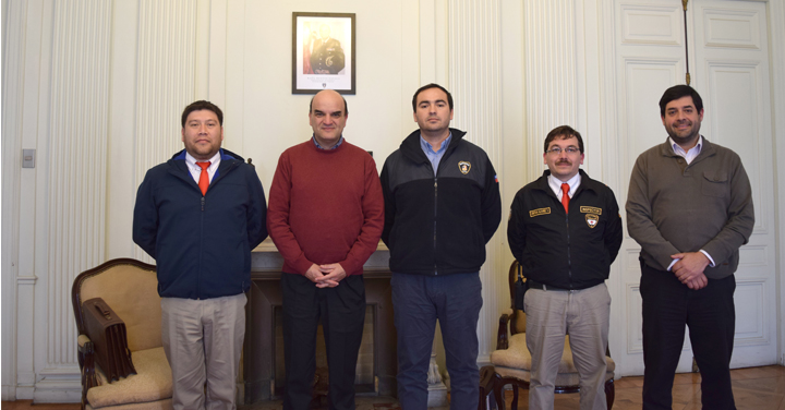 Presidente Nacional se reunió con Bomberos de Peñaflor