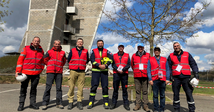 Bomberos de Chile participó en re-clasificación del equipo USAR Francia 03