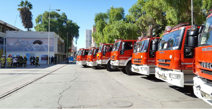 Nuevos Técnicos  Zonales de Bomberos de Chile