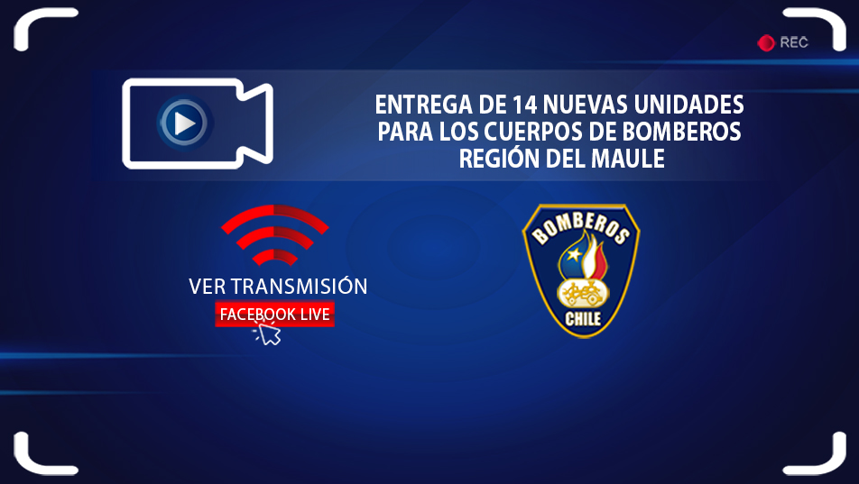 12:00 Horas: Transmisión ceremonia de entrega de carros forestales y aljibes para la región del Maule
