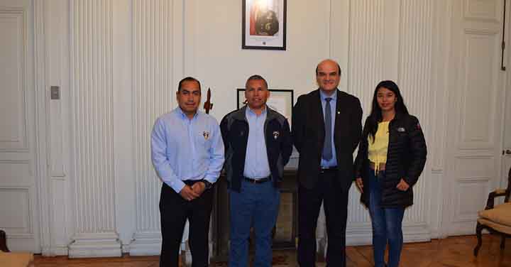 Presidente Nacional recibió a Cuerpo de Bomberos de Punitaqui, La Unión, Ninhue y Calama