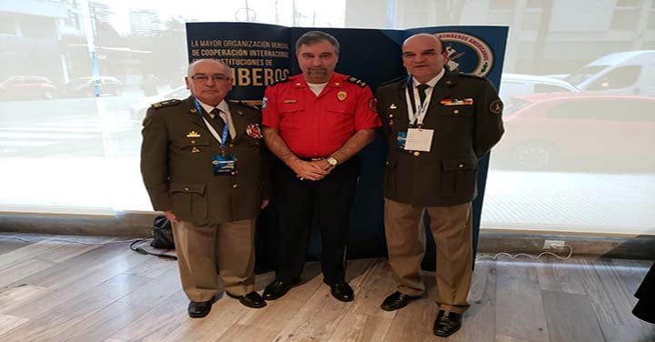 Presidente Nacional de Bomberos de Chile participó en la Asamblea Anual de OBA