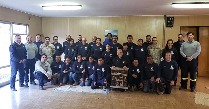 Presidente Nacional de Bomberos de Chile visitó la Región de Arica y Parinacota