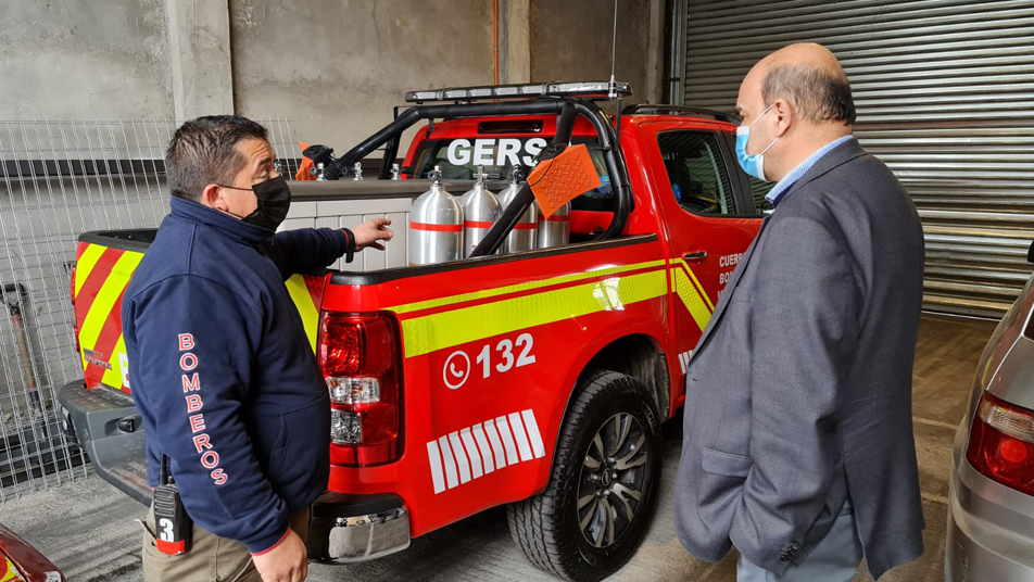 Presidente Nacional en la región de La Araucanía: Reunión con Cuerpos de Bomberos y Aniversario 85 años Villarrica