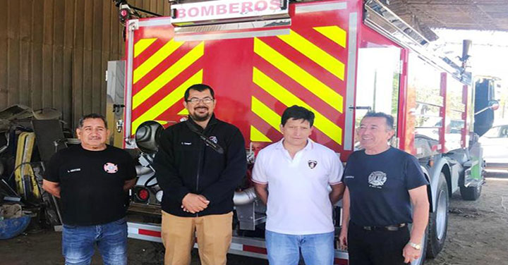 Cuerpo de Bomberos de Hualañé recibirá nuevo camión aljibe