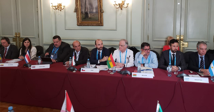 Presidente Nacional de Bomberos de Chile asiste a reunión XVIII Reunión Anual Regional INSARAG en Argentina