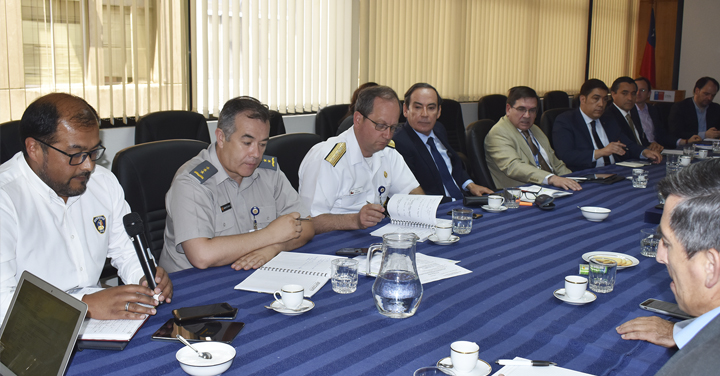 Bomberos asiste a reunión de coordinación para prevención de Incendios Forestales 