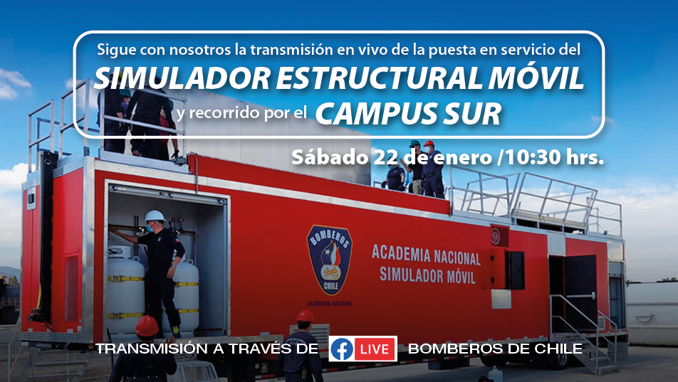 Sábado 22, 10:30 horas: Puesta en servicio Simulador Móvil en Campus Sur ANB