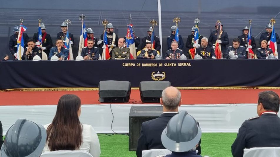 Aniversario del Cuerpo de Bomberos de Quinta Normal, 80 años de Lealtad y Abnegación