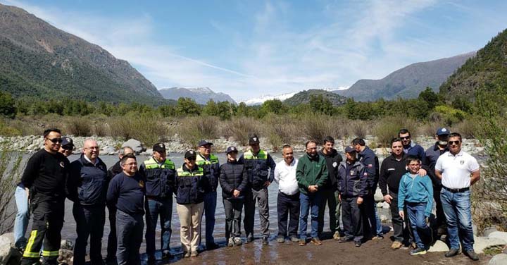 Presidente Nacional visitó zonas aledañas al volcán Nevados de Chillán