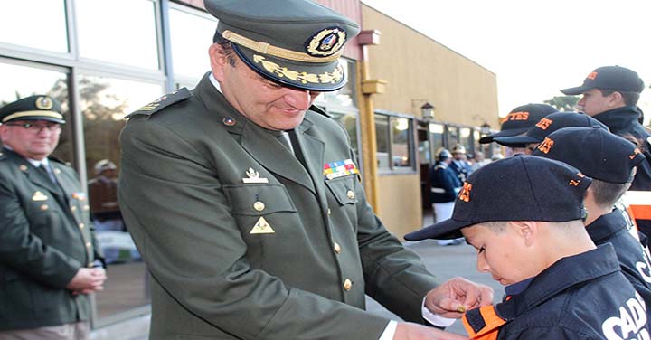 Presidente Nacional participó en Sesión Solemne Primera Compañía de Quillón