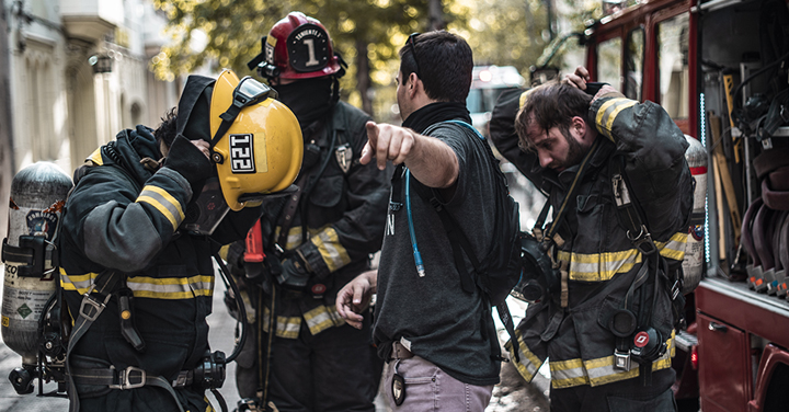 Comunicado de Bomberos de Chile sobre bombero de La Serena impactado por bomba lacrimógena