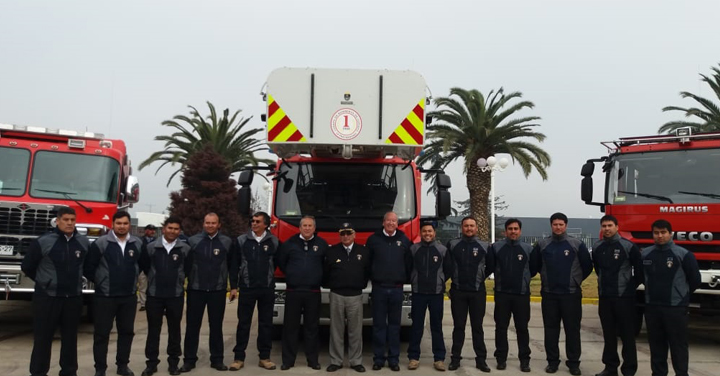 Cuerpo de Bomberos de Copiapó recibió material mayor