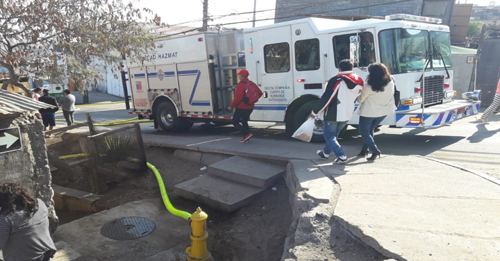 Bomberos controló incendio en sector centro-alto de Antofagasta