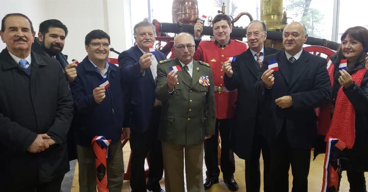 Voluntarios de Los Ángeles inauguraron reparación y remodelación de su Cuartel General