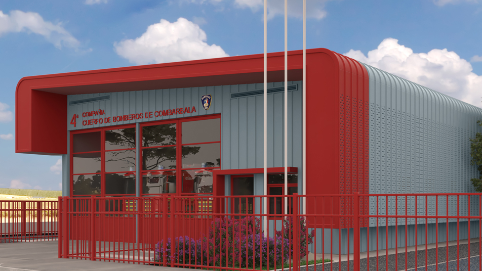 Bomberos de Chile avanza en reconstrucción de cuarteles afectados por el terremoto