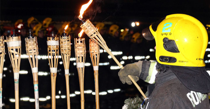 Cuerpo de Bomberos de Temuco celebró su Día Nacional con diversas actividades