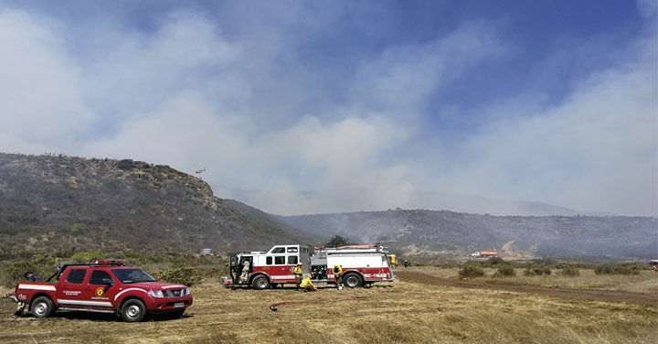 Cuerpo de Bomberos de Los Vilos agradece apoyo tras Incendio en Pichidangui