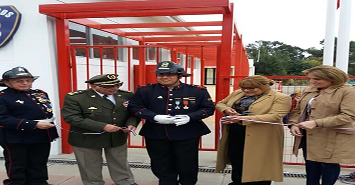 Presidente Nacional inauguró cuartel de la 2ª Compañía de Bomberos de Papudo