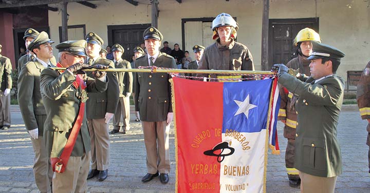 Cuerpo de Bomberos de Yerbas Buenas conmemoró 40 años de vida institucional 