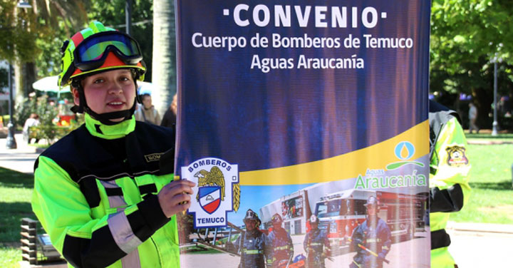 Bomberos de Temuco podrá recibir aportes en el pago de la cuenta del agua 