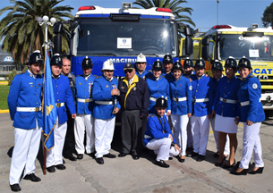 Nuevos carros bomba para las regiones de Atacama, del Maule y Metropolitana