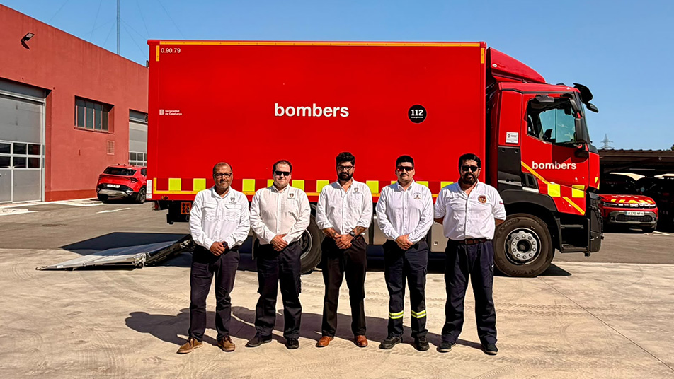 Bomberos de Chile fortalece capacidades en incendios forestales mediante pasantía técnica en España
