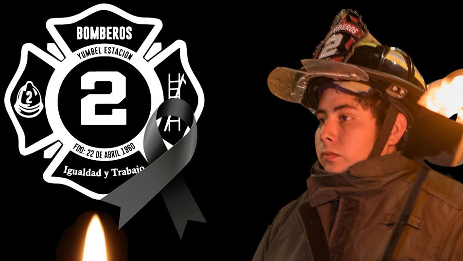 Muere Bombero de Yumbel en incendio forestal  mientras cumplía labores de brigadista