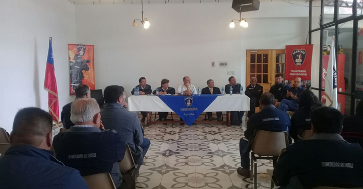 Consejo Regional de Bomberos del Maule realizó su tercera reunión del año 2017