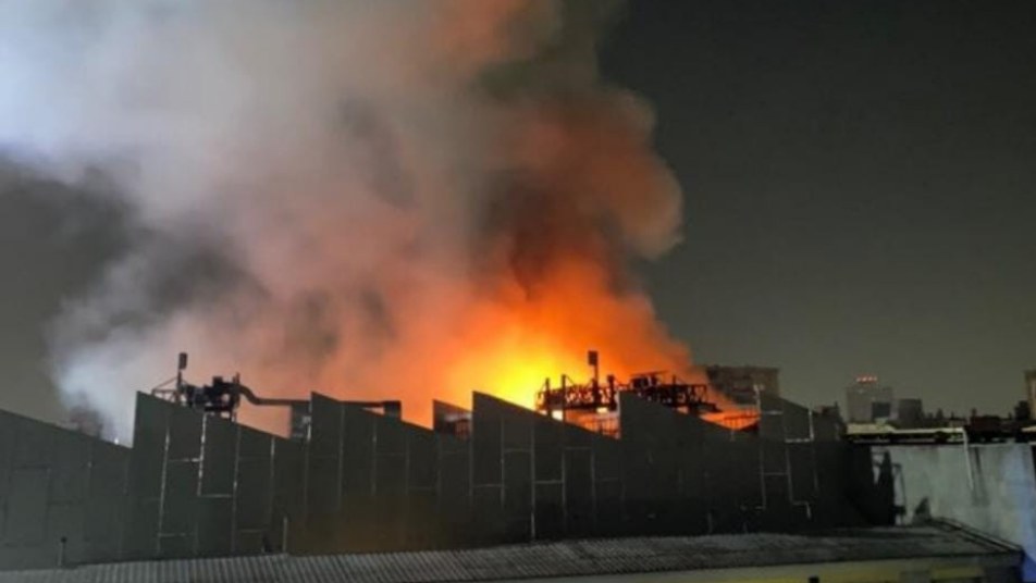 Incendio dejó una persona fallecida en Santiago Centro