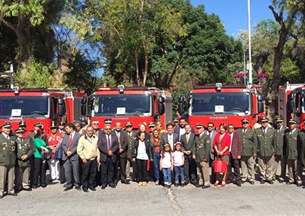 Bomberos de la Región de Atacama recibieron 10 nuevos carros 