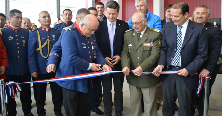 Nueva infraestructura para la 6ta Compañía del Cuerpo de Bomberos de Concepción