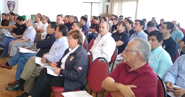 Asesor Jurídico realizó charla a Bomberos de la Región del Maule