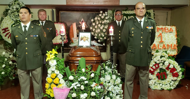 Presidente Nacional de Bomberos de Chile asistió al sepelio de ex Presidente Regional de Bomberos de Antofagasta