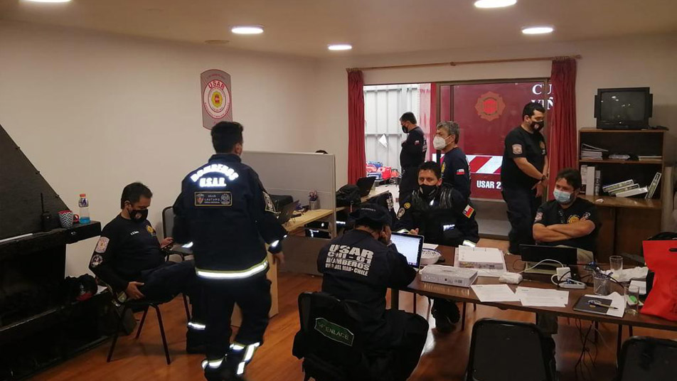 Grupo USAR Bomberos Viña del Mar, avanza dentro de su proceso de reacreditación