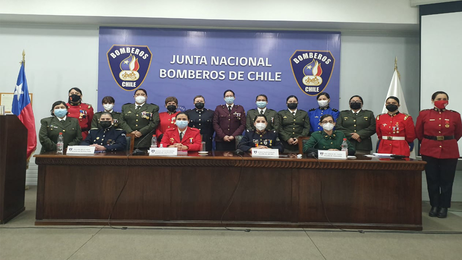   Bomberas de todo el país constituyen Comisión de Equidad de Género en Bomberos de Chile