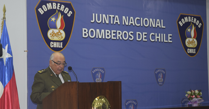 Presidente Nacional de Bomberos realizó Cuenta Pública periodo 2017