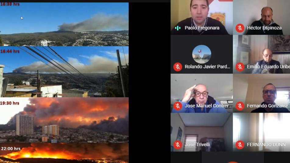 Sistema Nacional de Operaciones realizó Workshop de operaciones en incendios forestales a la SNPF