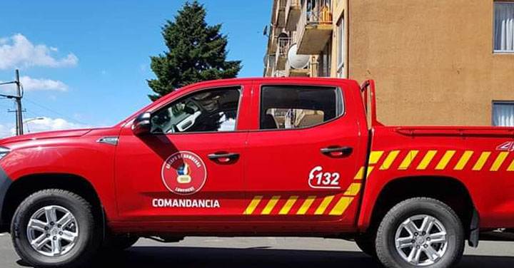 Nueva unidad para el Cuerpo de Bomberos de Loncoche