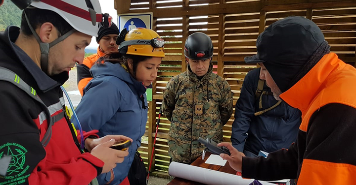 Cuerpo de Bomberos de Puerto Aysén organizó curso de Rescate Agreste