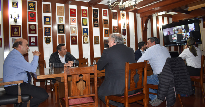 Presidente Nacional de Bomberos sostuvo reunión con líderes USAR de Bomberos del país