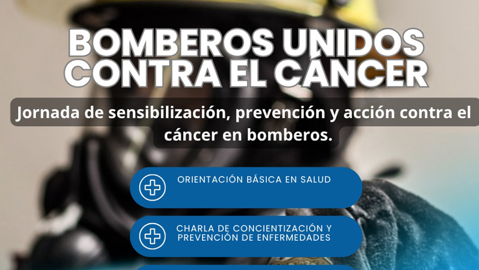 Departamento Médico Nacional realiza charlas de concientización sobre el cáncer en bomberos